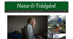 Desktop Screenshot of naturochtradgard.se