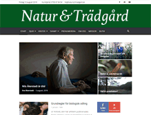 Tablet Screenshot of naturochtradgard.se